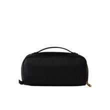 Carica l'immagine nel visualizzatore di Gallery, Borbonese Beauty Case Con Maniglia Dark Black - STANGA Pelletteria