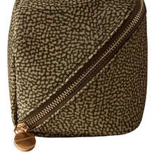 Carica l'immagine nel visualizzatore di Gallery, Borbonese Beauty Case Con Maniglia Olive - STANGA Pelletteria
