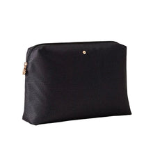 Carica l'immagine nel visualizzatore di Gallery, Borbonese Beauty Case Medium Dark Black - STANGA Pelletteria