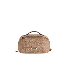 Carica l'immagine nel visualizzatore di Gallery, Borbonese Beauty Case Small Beige/Marrone - STANGA Pelletteria