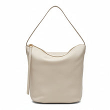 Carica l'immagine nel visualizzatore di Gallery, Borbonese Borsa a Secchiello White Cotton - STANGA Pelletteria