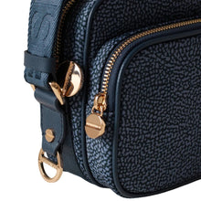 Carica l'immagine nel visualizzatore di Gallery, Borbonese Borsa Camera Case Small Blu Lapis - STANGA Pelletteria