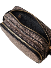 Carica l'immagine nel visualizzatore di Gallery, Borbonese Borsa Camera Case Small Op Natural Black - STANGA Pelletteria