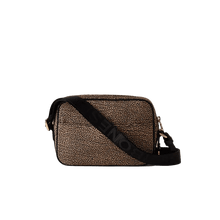 Carica l'immagine nel visualizzatore di Gallery, Borbonese Borsa Camera Case Small Op Natural Black - STANGA Pelletteria