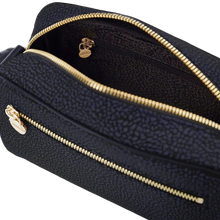 Carica l'immagine nel visualizzatore di Gallery, Borbonese Borsa Eco Line Small Dark Black - STANGA Pelletteria