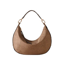 Carica l'immagine nel visualizzatore di Gallery, Borbonese Borsa Frame Hobo Medium Beige/Marrone - STANGA Pelletteria