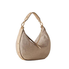 Carica l'immagine nel visualizzatore di Gallery, Borbonese Borsa Frame Hobo Medium Sabbia - STANGA Pelletteria