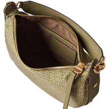 Carica l'immagine nel visualizzatore di Gallery, Borbonese Borsa Frame Hobo Small Olive - STANGA Pelletteria