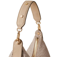 Carica l'immagine nel visualizzatore di Gallery, Borbonese Borsa Frame Hobo Small Sabbia - STANGA Pelletteria