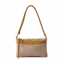 Carica l'immagine nel visualizzatore di Gallery, Borbonese Borsa Mini Sabbia/Saffron - STANGA Pelletteria