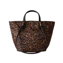 Carica l'immagine nel visualizzatore di Gallery, Borbonese Borsa Shopping Medium Corteccia Leopard - STANGA Pelletteria