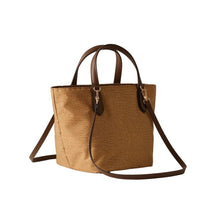 Carica l'immagine nel visualizzatore di Gallery, Borbonese Borsa Shopping Small Curry/Beige - STANGA Pelletteria