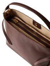 Carica l'immagine nel visualizzatore di Gallery, Borbonese Bridle Secchiello Medium Castano/Mushroom - STANGA Pelletteria