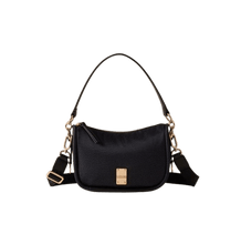 Carica l'immagine nel visualizzatore di Gallery, Borbonese Cahier Hobo Small Dark Black - STANGA Pelletteria