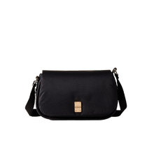 Carica l'immagine nel visualizzatore di Gallery, Borbonese Cahier Tracolla Medium Dark Black - STANGA Pelletteria