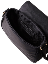 Carica l'immagine nel visualizzatore di Gallery, Borbonese Cahier Tracolla Medium Dark Black - STANGA Pelletteria