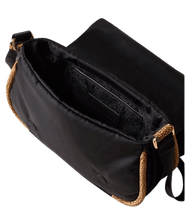 Carica l'immagine nel visualizzatore di Gallery, Borbonese Cahier Tracolla Medium Nero/Op Naturale - STANGA Pelletteria