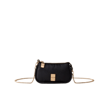 Carica l'immagine nel visualizzatore di Gallery, Borbonese Cahier Tracolla Mini Dark Black - STANGA Pelletteria