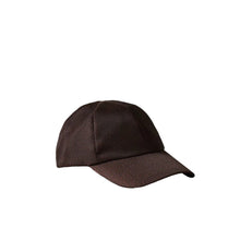 Carica l'immagine nel visualizzatore di Gallery, Borbonese Cappello Baseball In Tessuto Riciclato Cioccolato - STANGA Pelletteria
