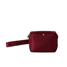 Carica l'immagine nel visualizzatore di Gallery, Borbonese Cosmetic Case Con Maniglia Merlot - STANGA Pelletteria