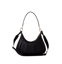 Carica l'immagine nel visualizzatore di Gallery, Borbonese Croissant Hobo Small Dark Black - STANGA Pelletteria