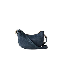 Carica l'immagine nel visualizzatore di Gallery, Borbonese Hobo Luna Mini Blu Lapis - STANGA Pelletteria