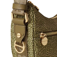 Carica l'immagine nel visualizzatore di Gallery, Borbonese Hobo Luna Mini Olive - STANGA Pelletteria