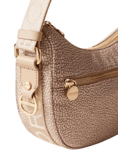 Carica l'immagine nel visualizzatore di Gallery, Borbonese Hobo Luna Mini Sabbia - STANGA Pelletteria