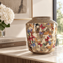 Carica l'immagine nel visualizzatore di Gallery, Borbonese Home Vaso Butterfly 25cm - STANGA Pelletteria