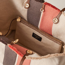 Carica l'immagine nel visualizzatore di Gallery, Borbonese Limited Edition Flight Shopping L Corda/Red - STANGA Pelletteria