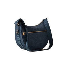 Carica l'immagine nel visualizzatore di Gallery, Borbonese Luna Bag Middle Blu Lapis - STANGA Pelletteria