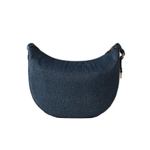 Carica l'immagine nel visualizzatore di Gallery, Borbonese Luna Bag Middle Blu Lapis - STANGA Pelletteria