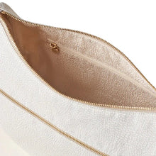 Carica l'immagine nel visualizzatore di Gallery, Borbonese Luna Bag Middle White Cotton - STANGA Pelletteria