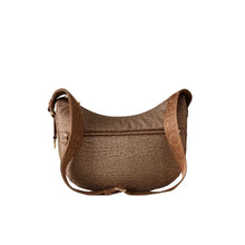 Carica l'immagine nel visualizzatore di Gallery, Borbonese Luna Bag Small Beige/Marrone - STANGA Pelletteria