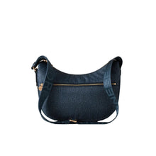 Carica l'immagine nel visualizzatore di Gallery, Borbonese Luna Bag Small Blu Lapis - STANGA Pelletteria