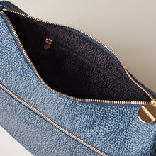 Carica l'immagine nel visualizzatore di Gallery, Borbonese Luna Bag Small Blu Lapis - STANGA Pelletteria