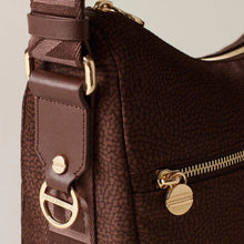 Carica l'immagine nel visualizzatore di Gallery, Borbonese Luna Bag Small Noisette - STANGA Pelletteria