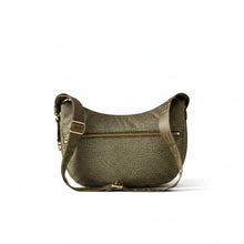 Carica l'immagine nel visualizzatore di Gallery, Borbonese Luna Bag Small Olive - STANGA Pelletteria