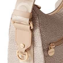 Carica l'immagine nel visualizzatore di Gallery, Borbonese Luna Bag Small Sabbia - STANGA Pelletteria