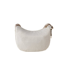 Carica l'immagine nel visualizzatore di Gallery, Borbonese Luna Bag Small White Cotton - STANGA Pelletteria