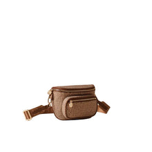 Carica l'immagine nel visualizzatore di Gallery, Borbonese Marsupio Mini Beige/Marrone - STANGA Pelletteria