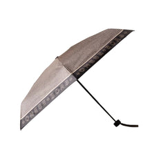 Carica l'immagine nel visualizzatore di Gallery, Borbonese Ombrello Super Mini Nero/Op Naturale - STANGA Pelletteria
