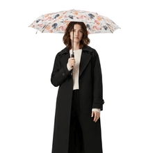 Carica l'immagine nel visualizzatore di Gallery, Borbonese Ombrello Super Mini Panna/Op Naturale - STANGA Pelletteria