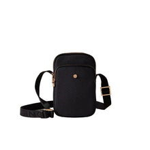 Carica l'immagine nel visualizzatore di Gallery, Borbonese Portacellulare Dark Black - STANGA Pelletteria