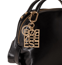 Carica l'immagine nel visualizzatore di Gallery, Borbonese Portachiavi Con Charm Oro Chiaro - STANGA Pelletteria