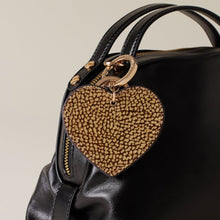 Carica l'immagine nel visualizzatore di Gallery, Borbonese Portachiavi Cuore Camoscio Op Naturale - STANGA Pelletteria