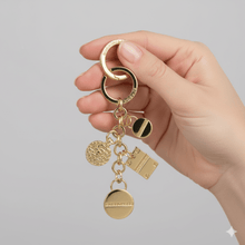 Carica l'immagine nel visualizzatore di Gallery, Borbonese Portachiavi Di Metallo - STANGA Pelletteria
