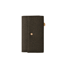 Carica l'immagine nel visualizzatore di Gallery, Borbonese Portafoglio Con Patta Medium Alloro - STANGA Pelletteria