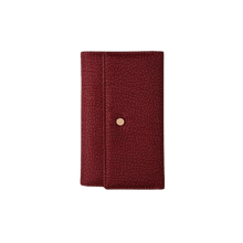 Carica l'immagine nel visualizzatore di Gallery, Borbonese Portafoglio Con Patta Medium Merlot - STANGA Pelletteria