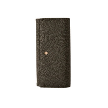 Carica l'immagine nel visualizzatore di Gallery, Borbonese Portafoglio Large Con Patta Alloro - STANGA Pelletteria